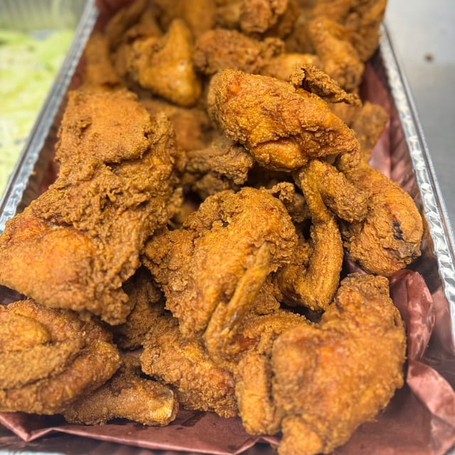 Fried Chicken Mixed Pieces.