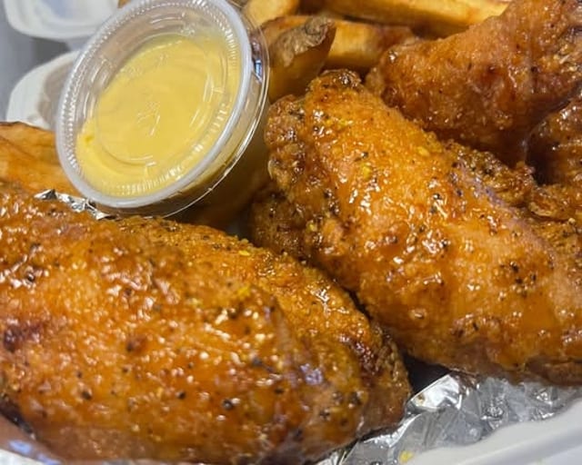 Lemon Pepper Wings.