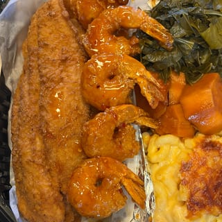 Catfish & Shrimp Grandma style