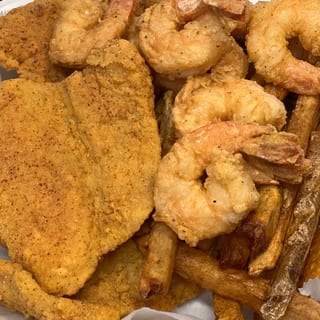 Shrimp And Fish.