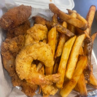 Wings and Shrimp Combo